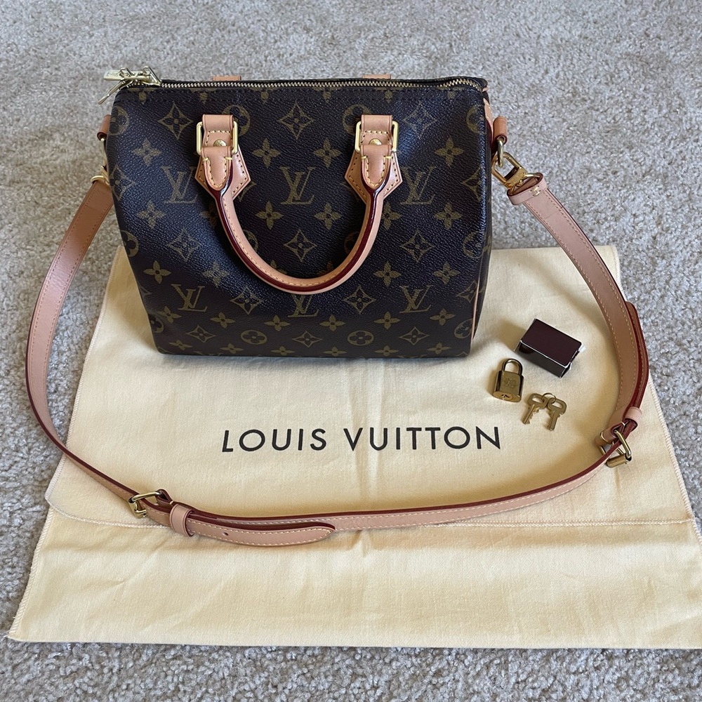 Louis Vuitton Minogram Speedy Bandoulière - Bandolier 25
